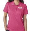 UltraClub Ladies' Cool & Dry Mesh Piqué Polo Thumbnail