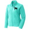 Port Authority® Ladies Heather Microfleece Full-Zip Jacket Thumbnail