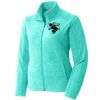 Port Authority® Ladies Heather Microfleece Full-Zip Jacket Thumbnail