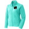 Port Authority® Ladies Heather Microfleece Full-Zip Jacket Thumbnail