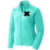 Port Authority® Ladies Heather Microfleece Full-Zip Jacket Thumbnail