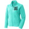 Port Authority® Ladies Heather Microfleece Full-Zip Jacket Thumbnail