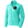 Port Authority® Ladies Heather Microfleece Full-Zip Jacket Thumbnail