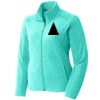 Port Authority® Ladies Heather Microfleece Full-Zip Jacket Thumbnail