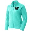 Port Authority® Ladies Heather Microfleece Full-Zip Jacket Thumbnail