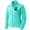 Port Authority® Ladies Heather Microfleece Full-Zip Jacket Thumbnail