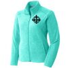 Port Authority® Ladies Heather Microfleece Full-Zip Jacket Thumbnail