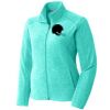 Port Authority® Ladies Heather Microfleece Full-Zip Jacket Thumbnail