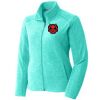 Port Authority® Ladies Heather Microfleece Full-Zip Jacket Thumbnail